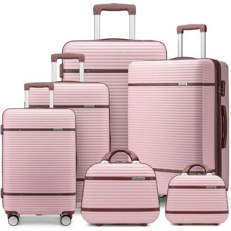 🧳✨ Ready to travel in style? Check out our amazing 6-Piece Luggage Set! Perfect for all your travel needs, this set combines durability, functionality, and a sleek design. Whether it's a short trip or a long adventure, this luggage set will keep you organized and looking chic! 🌟 💼 Includes multiple sizes to fit all your essentials 💼 Lightweight and easy to maneuver 💼 Available in a variety of colors Pack your bags and get ready to explore! Shop now: Direct Buy Gallery Luggage Set https://di... Rose Gold Luggage, Church Camp, Hardside Luggage, Pack Your Bags, Luggage Sets, Short Trip, Cosmetic Case, Travel Style, Sleek Design