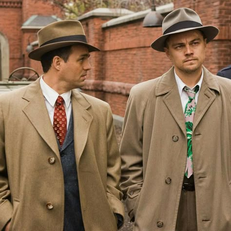 Shutter Island, Mark Ruffalo, Leonardo Dicaprio, Right Now, Hats