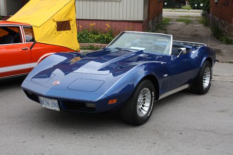 1973 Corvette Stingray convertible 1973 Corvette, Corvette Stingray Convertible, 1969 Corvette, Corvette Summer, Old Corvette, C3 Corvette, Vintage Corvette, Corvette C3, Classic Corvette