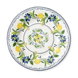 AERIN Dinnerware, Dinner Plates & Glassware | Williams Sonoma Clay Cafe, Porcelain Paint, Kitchen Beautiful, Lemon Kitchen, Dinner Plate Set, Italian Decor, Lemon Decor, Kitchenware Store, Meyer Lemon