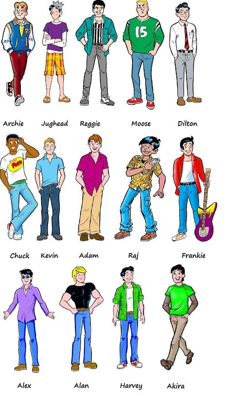 Archie Art Style, Archie Comics Art Style, The Archies, Archie Comics Riverdale, Archie Comics Characters, Archie Comic Books, Old Cartoon Shows, Josie And The Pussycats, American Cartoons