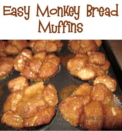 Easy Monkey Bread Muffins Recipe! You're going to LOVE these!! #monkeybread #muffin #recipes Bread Muffins Recipe, Monkey Bread Muffins, Easy Monkey Bread, Cinnamon Donuts, Frugal Girls, Monkey Bread, Bread Muffins, Breakfast Time, Breakfast Food