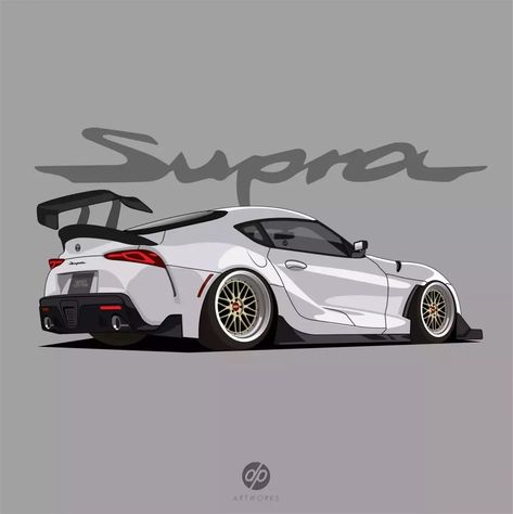 For cars lovers Toyota Supra Mk5, Supra Mk5, Kereta Sport, Slammed Cars, Toyota Supra Mk4, Jdm Wallpaper, Cool Car Drawings, Best Jdm Cars, Car Artwork