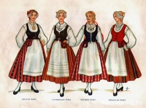 Finland Clothing, Finnish Costume, Finland Culture, Finnish Clothing, Scandinavian Costume, Fantasy Garb, Ancient Dress, European Outfit, Culture Clothing