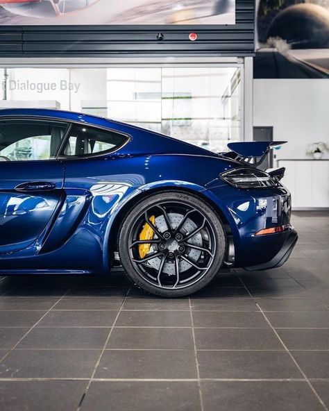 The Porsche 718 Cayman GT4's naturally aspirated flat-six howling toward 8000 rpm, you find yourself taking a deep, refreshing breath. The hairs on the back of your neck stand up, goose bumps trickle down your spine, and—thanks to the dynamic powertrain mounts that firm up when the car is pushed—the frenetic vibrations of the 4.0-liter behind your back course through the car. This thing around you feels alive. Gt4 Porsche, Porsche 718 Cayman Gts, Porsche 718 Gt4, 718 Cayman Gt4, Porsche 718 Cayman, Cayman Gt4, Porsche Sports Car, Cars And Coffee, Digital Marketer