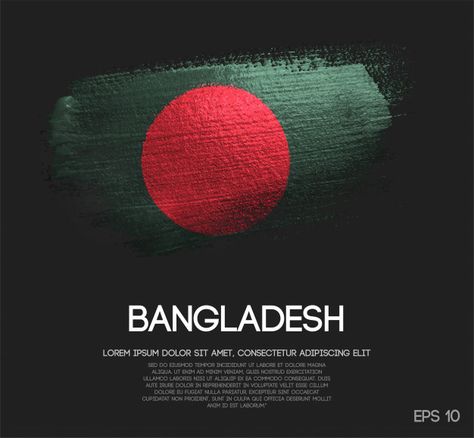 Bangladesh flag made of glitter sparkle ... | Premium Vector #Freepik #vector #background #abstract-background #abstract #texture Bangladesh Flag Aesthetic, National Flag Of Bangladesh, Bangladeshi Flag, Bangladesh Flag, Bio Data For Marriage, Bangladesh Travel, Beautiful Bangladesh, Colour Abstract, Biodata Format