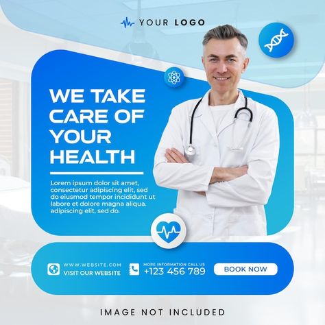 Medical Creative Ads Design, Creative Medical Advertising, Medical Post Design Ideas, Medical Billboard Design, Medical Instagram Post, Medical Instagram, Medical Social Media Post, Fire Horse, Website Images