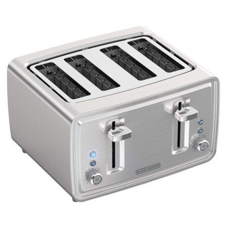 Great deal on a New 4-Slice Toaster! Amazon has the BLACK+DECKER 4-Slice Toaster marked down from $59.99 to only $24.99 and it ships for free with your Prime Membership or any $25 purchase. The BLACK + DECKER TR4900SSD 4-Slice Toaster features easy controls and fast results. You can toast all types of breads, waffles, and pastries fresh or right out of the freezer with easy-to-use controls for bagel and frozen modes. Plus, extra-wide slots accommodate thick artisan breads and bagels, and the… Turkey In Electric Roaster, Turkey In Roaster Oven, Turkey In Roaster, Compact Microwave, Bread Maker Machine, 4 Slice Toaster, Artisan Breads, Stainless Steel Toaster, Pod Coffee Makers