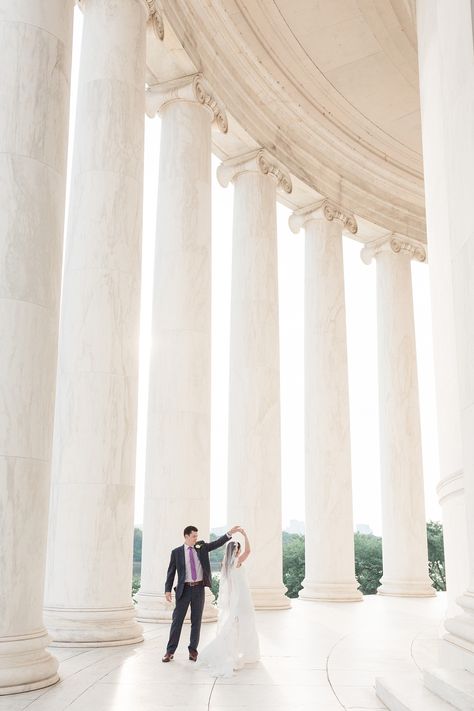 Washington Dc Portraits, Dc Monument Photoshoot, Washington Dc Wedding Photos, Jefferson Memorial Engagement Photos, Washington Dc Temple Wedding, Washington Dc Elopement, Engagement Photos Washington Dc, Fallout Wedding, Wedding Officiant Business