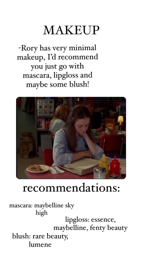 How To Be Like Lorelai Gilmore, Be Like Rory Gilmore, How To Be Rory Gilmore, How To Be Like Rory Gilmore, Rory Gilmore Makeup, Rory Gilmore Hair, Hope Michaelson, Gilmore Style, Gilmore Aesthetic