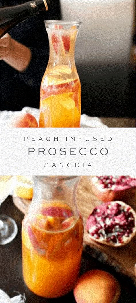 Prosecco Sangria, Healthy Lemonade, Christmas Drinks Alcohol Recipes, Mimosa Recipe, Prosecco Cocktails, Julie Blanner, Brunch Drinks, Easy Drink Recipes, Nursery Closet