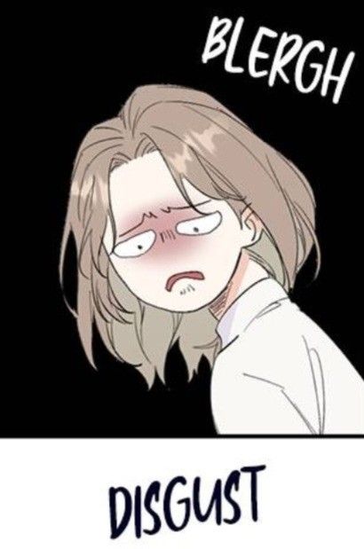 Chibi Disgusted Face, Let's Get Divorced Webtoon, Anime Angry Expression Funny, Silly Faces Drawing Facial Expressions, Manhwa Face Expressions, Webtoon Funny Faces, Funny Manhwa Panels, Annoyed Chibi, Anime Annoyed Face