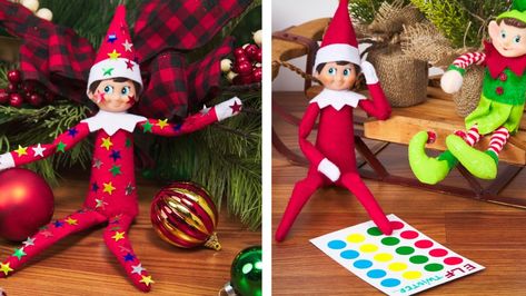 Christmas | Elf on the Shelf | Ideas using stickers | Avery Elf On The Shelf Stickers, Christmas Sticker Ideas, Elf Games, Christmas Elf On The Shelf, Reindeer Card, Templates Free Design, Fun Board Games, Elf On A Shelf, Face Stickers