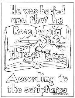 Coloring Pages for Kids by Mr. Adron: 1 Corinithians 15:4 coloring Page. Christ Rose Again you can print it from my blog: http://coloringpagesbymradron.blogspot.com/2013/08/1-corinithians-154-coloring-page-christ.html Awana Crafts, Awana Sparks, Bible Verse Coloring Page, Scripture Coloring, Bible Verse Coloring, School Coloring Pages, Bible Coloring Pages, Bible Crafts For Kids, Bible Activities