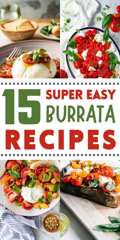 In this blog, we’ll share 15 super easy burrata recipes. Each recipe is simple and quick to make. You don’t need to be a chef to enjoy these tasty dishes.
#BurrataRecipes #EasyBurrataRecipes Recipes With Baratta, Burrata Serving Ideas, Appetizer Recipes Burrata, How To Serve Burrata, Buratta Cheese Appetizers, Baratta Cheese Appetizers, Burrata Cheese Appetizers, Burrata And Tomato Appetizer, Burrata Appetizer Simple