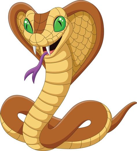 Snake Cartoon, Snake Cake, King Cobra Snake, Cut Out Pictures, Cartoon Clip, Cobra Snake, King Cobra, Bible Coloring, Stained Glass Projects