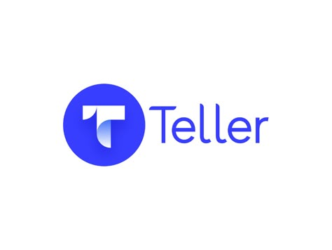 Teller - fintech brand identity on Behance Fintech Logo Design, Fintech Branding, Gd Logo Design, Fintech Logo, Wifi Logo, Letter T Logo, Minimalistic Logo Design, Minimalist Logo Branding, Minimalistic Logo