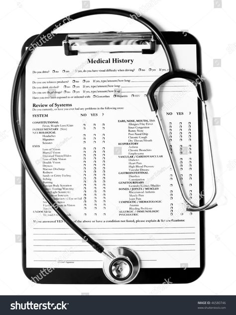 A doctors office medical records form on a black clipboard with physicians stethoscope. #Ad , #spon, #medical#records#doctors#office Doctors Office, Morning Call, Fallout 3, Doctor Office, Health Conscious, Medical History, Clipboard, A Doctor, Communication Skills