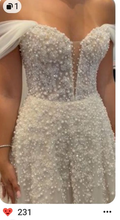 Wedding Gown Corset, Wedding Dresses Sparkly, Wedding Ideas Dresses, White Satin Corset, Lace And Tulle Wedding Dress, Dream Wedding Ideas, Grey Wedding Dress, Pearl Wedding Dress, Sparkly Wedding Dress