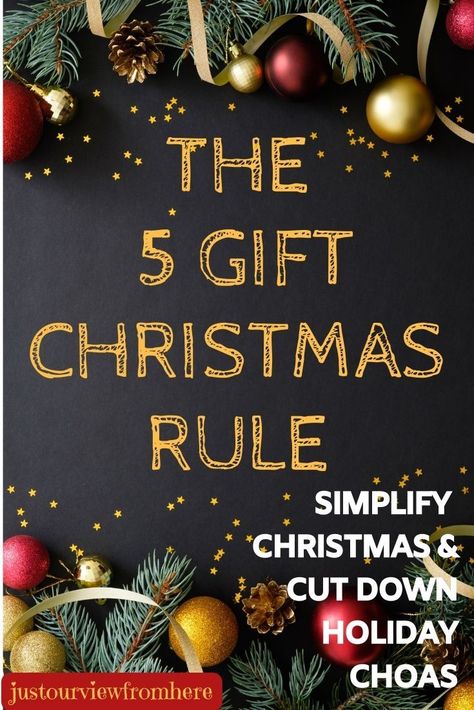 5 Gifts Of Christmas, Christmas Gifts Want Need Wear Read, Christmas Gift Rule Of 4, 1 Thing You Want 1 Thing You Need Christmas, Five Gift Rule Christmas, Something They Need Christmas Gifts, 5 Things For Christmas For Kids, 5 Gifts For Christmas Rule For Kids, Need Want Read Wear Ideas