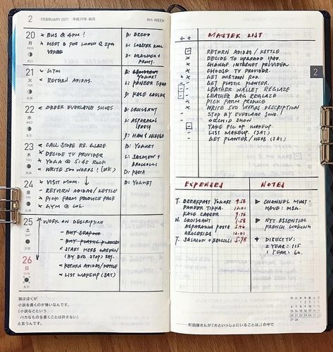 Hobonichi Weeks Tracker Ideas, Hobonichi Day Free Layout, Hobonichi Techo Weeks, Hobonichi Weeks Monthly Layout, Hobonichi Weeks Notes Pages Ideas, Hobonichi Weeks Spread, Hobonichi Monthly Spread, Hobonichi Weeks Setup, Hobonichi Weeks Layout Ideas