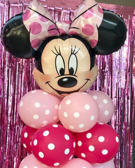 Rossa Events on Instagram: “Cute Minnie Mouse themed party for a birthday girl . . . . #kidsbirthday #kidsbirthdayparty #birthdaygirl #minniemouse #minniemouseparty…” Minnie Mouse Themed Party, Mouse Themed Party, Minnie Mouse Balloons, Cute Minnie Mouse, Balloon Columns, Minnie Mouse Party, Birthday Girl, Themed Party, Kids Birthday Party