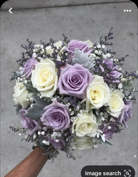 Bride Bouquets White And Purple, Lavender Color Flower Arrangements, Simple Wedding Cake With Purple Flowers, Wedding Flower Arrangements Lilac, Purple And Gold Flower Bouquet, Lilac Bride Bouquet, White And Lilac Bouquet, Lavender And Rose Bouquet, Light Purple Prom Bouquet