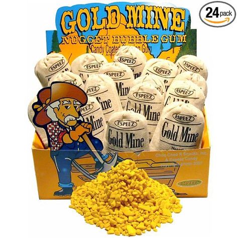 Mining Birthday Party, Gold Rush Party, Wild West Birthday, Wholesale Candy, Junior Mints, Western Birthday Party, Nostalgic Candy, Golden Nugget, Gold Bubbles