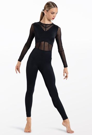 Black Dance Costumes, Unitard Costumes, Solo Dance Costumes, Modern Dance Costume, Dance Unitard, Dance Costumes Dresses, Dance Comp, Contemporary Dance Costumes, Dance Competition Costumes