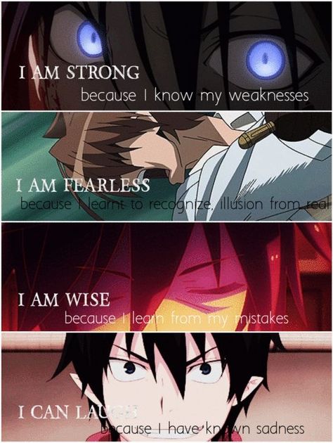 Light Yamagi, Ren Kouen, Anime Quotes About Life, Hit Different, Manga Quotes, Anime Quotes Inspirational, Akame Ga, No Game No Life, Blue Exorcist