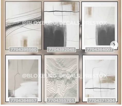 Modern Art Bloxburg Codes, Modern Photo Ids Bloxburg, Morden Decals Bloxburg, Modern Paintings Bloxburg, Abstract Bloxburg Decals, Mural Decals Bloxburg, Picture Codes For Berry Ave Modern, Modern Farmhouse Decals Bloxburg, Bloxburg Modern Codes