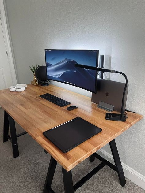 Workspace Setup, Monitor Setup, Minimal Desk, Dream Desk, Workspace Desk, Computer Desk Setup, Home Studio Setup, Desktop Setup, Modern Office Design