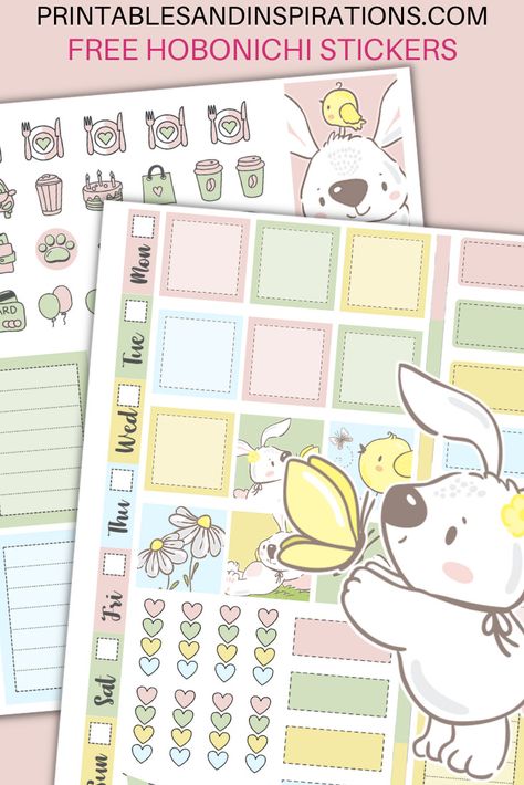 Hobonichi Weeks Free Printable Stickers, Hobonichi Weeks Printable, Hobonichi Stickers Free Printable, Hobonichi Printables Free, Free Hobonichi Weeks Printables, Free Stickers Printables Aesthetic, Planner Categories, Planner Sticker Template, Hobonichi Stickers