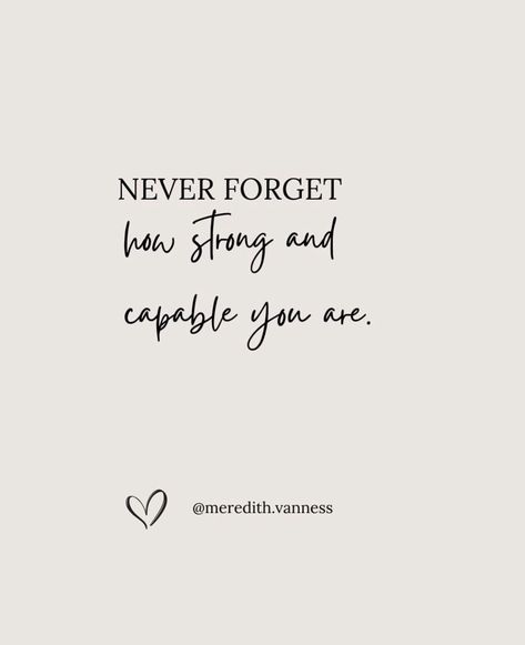 You possess the strength and capability to overcome any challenge that comes your way. Trust in your resilience, determination, and unique talents. Embrace your inner strength, for it is a powerful force that propels you forward and enables you to achieve greatness. Believe in yourself always. #quote #empowerment #trust #resilience #determination #innerstrength #greatness #believeinyourself #youarecapable #mentalhealth Embrace Yourself Quotes, Quote About Resilience, Quotes About Determination, Resilience Quotes, Religious Quotes Inspirational, Determination Quotes, Unique Talents, Believe In Yourself Quotes, Talent Quotes