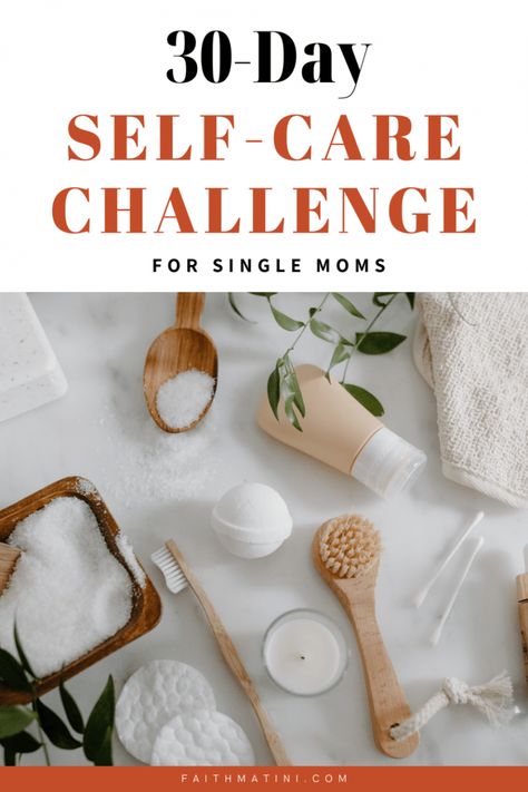 30-Day Self-Care Challenge for Single Moms Free Printable Mom Routine, Self Care Challenge, Happiness Challenge, Single Moms, Free Calendar, Creating A Vision Board, Letter To Yourself, Writing Poems, Make A Plan