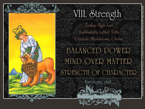 Strength Tarot Card Meanings Rider Waite Tarot Deck 1280x960 7 Of Swords Tarot Meaning, 7 Of Swords Tarot, Tarot Reversed, 7 Of Swords, Swords Tarot Meaning, Strength Tarot Card, Tarot Study, Tarot Cards Meaning, Suit Of Swords