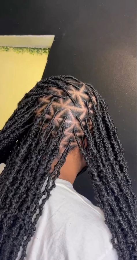 Locs Triangle Parts, Triangle Parts, Soft Locs, Feed In Braids Hairstyles, White Acrylic Nails, Feed In Braid, Cool Braid Hairstyles, Cool Braids, Locs Hairstyles