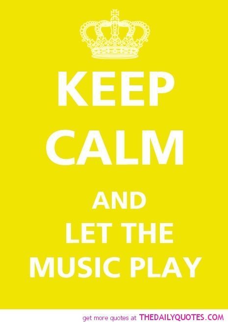 Musician Quotes, Let The Music Play, Be Calm, Calm Quotes, Keep Calm Quotes, All About Music, I Love Music, Music Therapy, Play Music