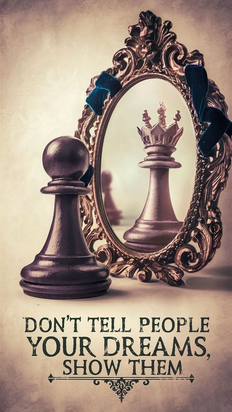 Helping people become more creative. Ornamental Mirror, Pawn Chess, Queen Chess, Queen Chess Piece, Chess Queen, Powerful Inspirational Quotes, Queen Aesthetic, Beautiful Dresses For Women, Mirror Frame