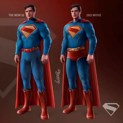 Superman David Corenswet Suit, Superman 2025, Reign Of Superman, Loves Aesthetic, Superman Red Son, Superhero Concept Art, Superman Legacy, Superhero Concept, Superman Suit