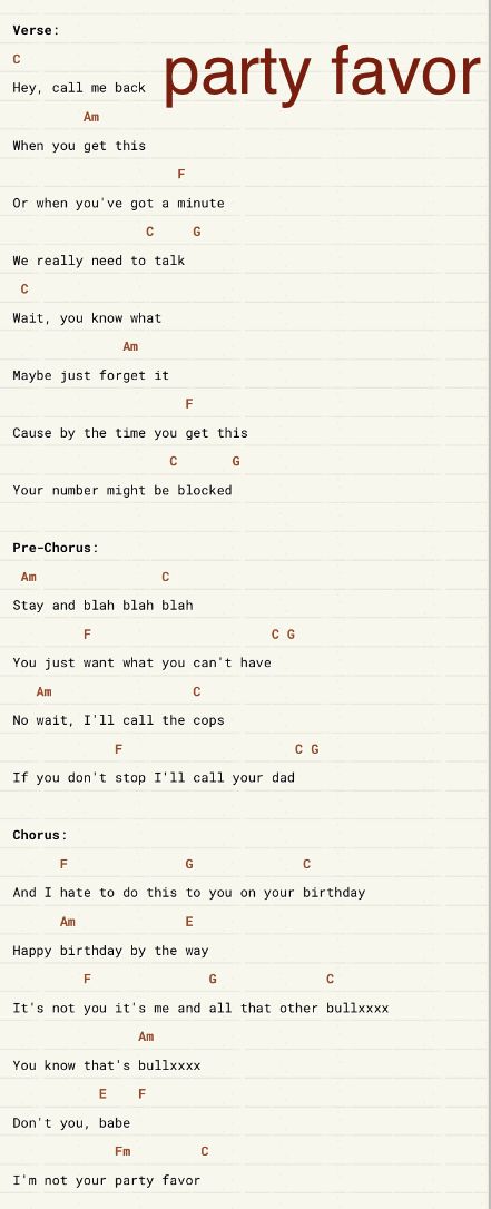 Party Favor Billie Eilish Ukulele Chords, Ukalalee Songs, Ukulele Journal, Put Your Records On Ukulele Chords, Ukulele Songs Billie Eilish, Party Favor Ukulele Chords, Ukulele Chords Easy, Remember Me Ukulele Chords, Billie Eilish Ukulele