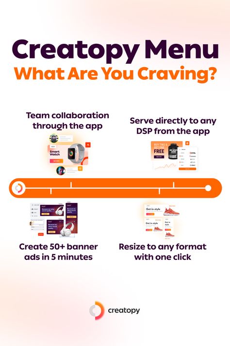 Effortlessly create compelling display ads with our user-friendly platform. With Creatopy's array of features, including automation, advanced animation, or data feed ad creation, crafting impactful static or animated ads is easy and hassle-free. Spend more time growing your business and less time creating display ads with our intuitive design automation tools. Our Smart Resize feature allows you to easily resize your designs to over 60 different preset sizes. #displayads #bannerads Animated Ads, Intuitive Design, Professional Website Design, Display Advertising, Display Ads, Professional Website, Focus On Yourself, Advertising Campaign, Banner Ads