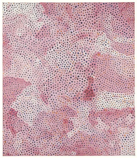 Yayoi Kusama (b. 1929) | Untitled (Infinity Nets) | 20th Century, Paintings | Christie's Yayoi Kusama, Japanese Artists, Aboriginal Art, Mark Making, Textile Patterns, Surface Pattern Design, Surface Pattern, Performance Art, Abstract Expressionism