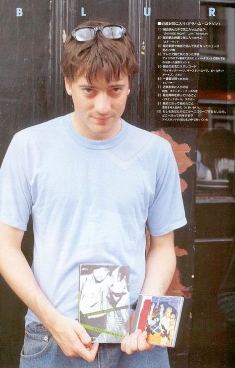 Graham Coxon Japan September, Blur Band, Guitar Guy, Graham Coxon, Johnny Marr, Jamie Hewlett, Things To Do With Boys, Damon Albarn, Music Life