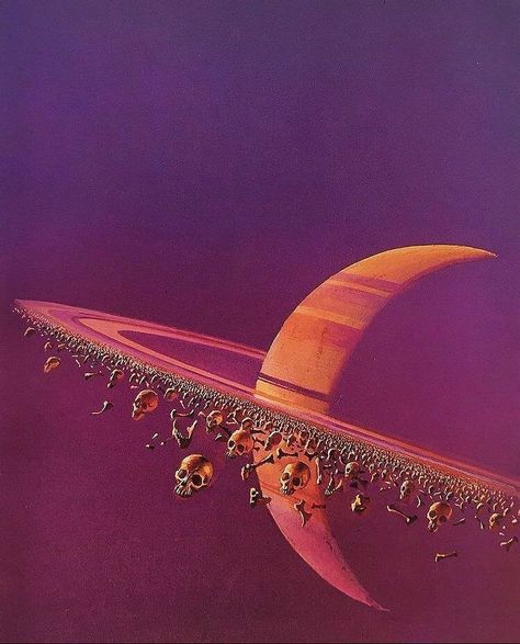 Visual Cortex on Instagram: “Ultraterranium, 1991.⠀ ⠀ by Bruce Pennington” Vampire Rave, Bruce Pennington, Scifi Aesthetic, Maximalist Art, Retro Sci Fi, Science Fiction Artwork, Rings Of Saturn, Fantasy Fiction, Science Fiction Art