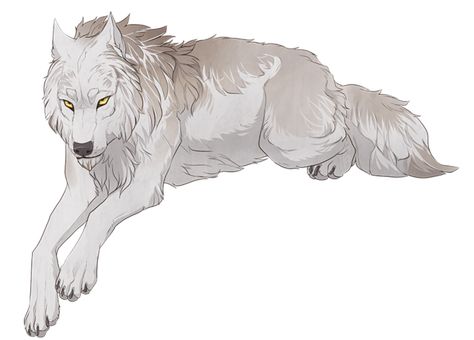 Koillinen by impalae on DeviantArt Werewolf Concept, Anime Wolves, Dog Design Art, Monster Ideas, Wolf Character, Il Re Leone, Wolf Artwork, Fantasy Wolf, Dire Wolf