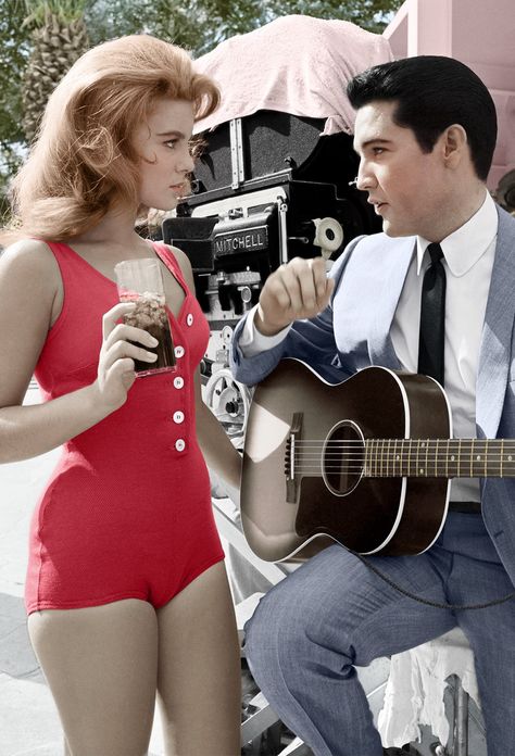 Viva Las Vegas Klasik Hollywood, Elvis Presley Movies, Ann Margret, Elvis Presley Photos, Joan Jett, Golden Age Of Hollywood, Girl Next Door, Classic Hollywood, Elvis Presley