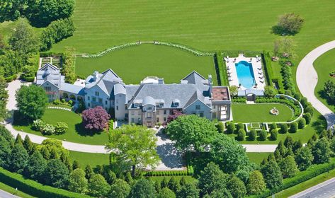 Hampton Mansion, Hamptons Mansion, Hampton Estates, Hamptons New York, Villa Maria, Dream Mansion, Mega Mansions, Water Mill, Luxury Estate