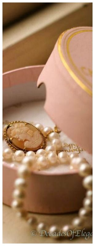 Pearls And Lace, Pink Box, Pearl And Lace, Lady Grey, Princess Aesthetic, Vintage Love, Marie Antoinette, The Pearl, Girly Girl