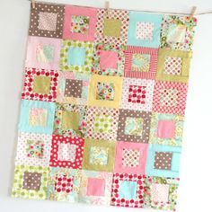 Easy Quilt Tutorials, Cluck Cluck Sew, Hunky Dory, Easy Quilt, Childrens Quilts, Baby Quilt Patterns, Baby Top, Quilt Baby, Girls Quilts